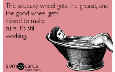 2019: The Year of the Squeaky Wheel