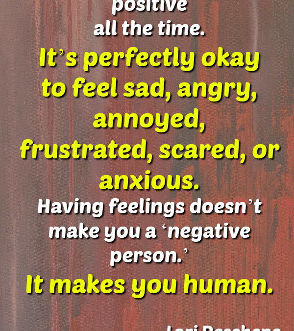 Being Angry & Negative is not the Problem… Limiting Discourse is!